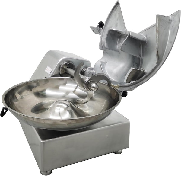110V Commercial Food Processor, 8L Electric Food Chopper Vegetable Cutter, Meat Grinder, Meat Bowl Cutter Chopper Machine for Vegetables, Grain, Nuts, Ginger, Garlic9