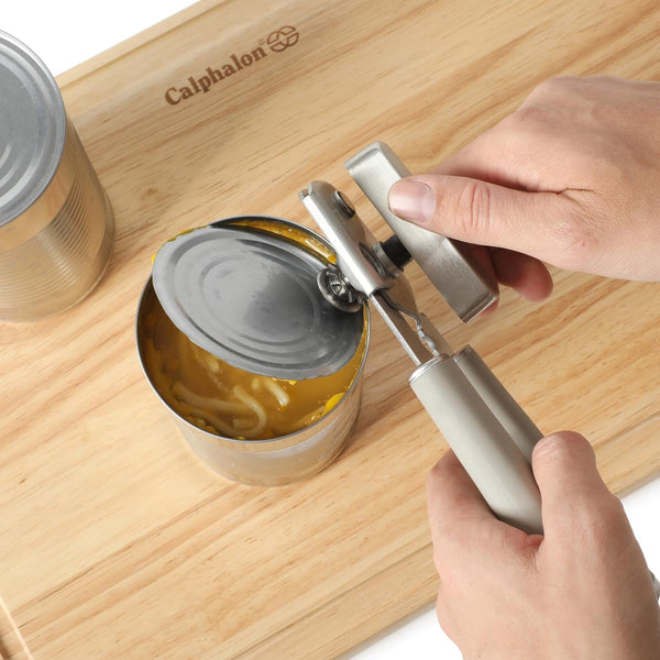 Calphalon Edge 11-Piece Silicone and Stainless Steel Kitchen Tool Set, Kitchen Utensil Set, Heat Resistant Nonstick Safe Kitchen Gadgets with Non-Slip Handle, Durable Kitchen Gadgets (Taupe)5