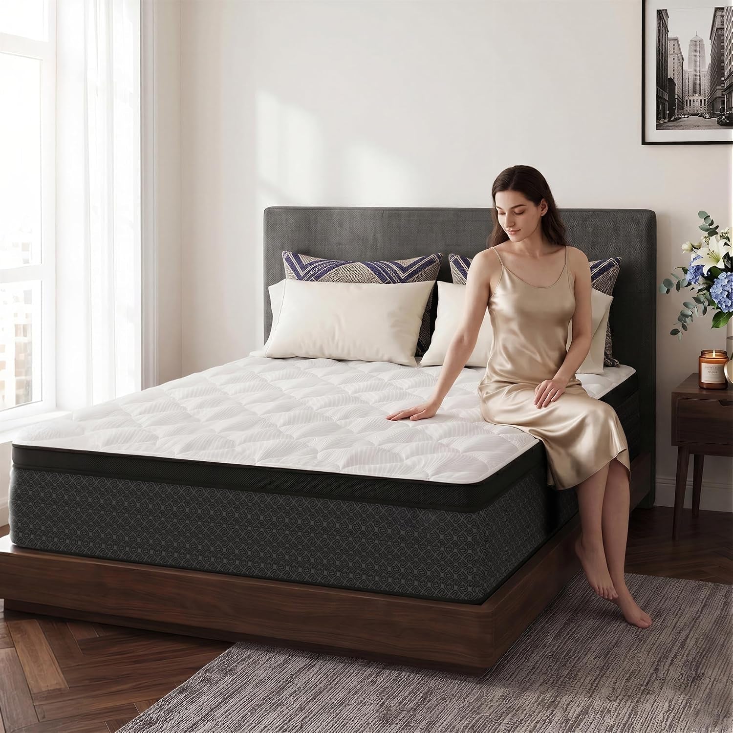 queen-size-mattress-10-thickness-hybrid-memory-foam-mattress-in-a-box