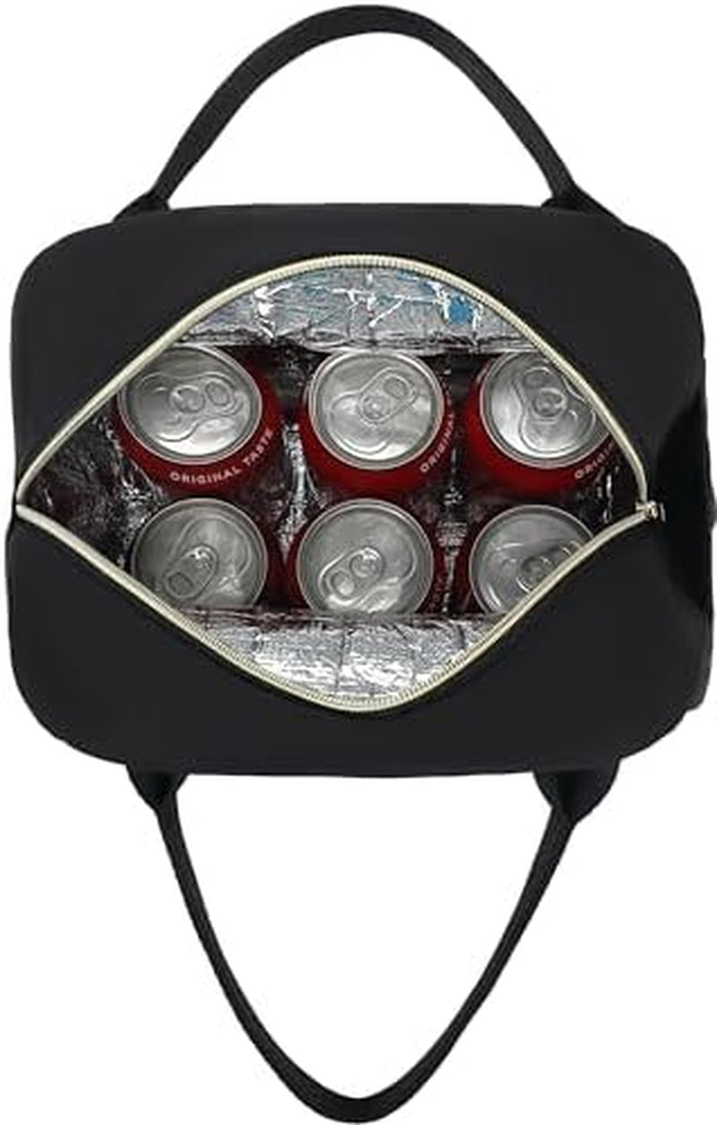 lunch-box-for-women-insulated-lunch-bag-lunchbox-cooler-thermal-leakproof-quilted-reusable-lunch-tote-bag-for-work-school-travel-picnic-black
