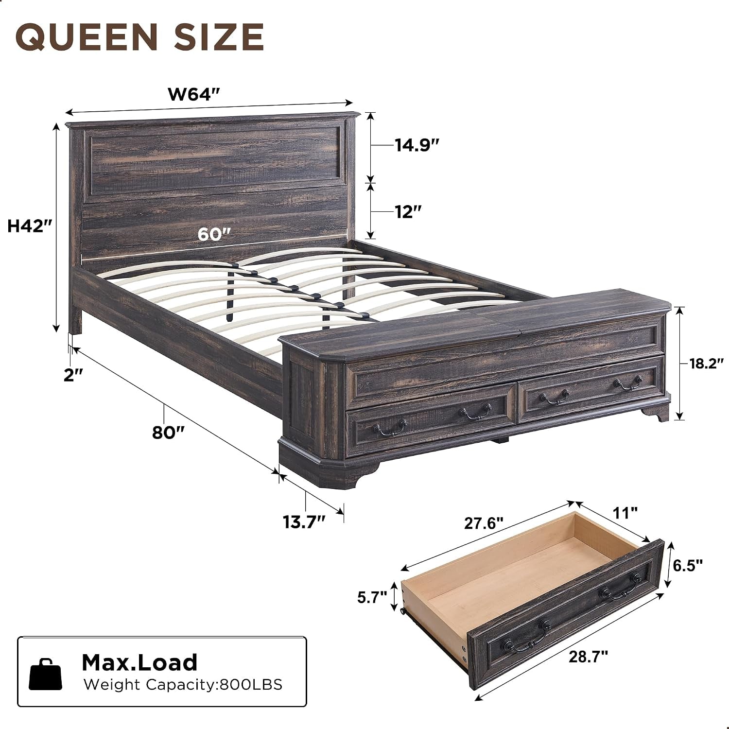 farmhouse-queen-bed-with-headboard-and-storage-bench
