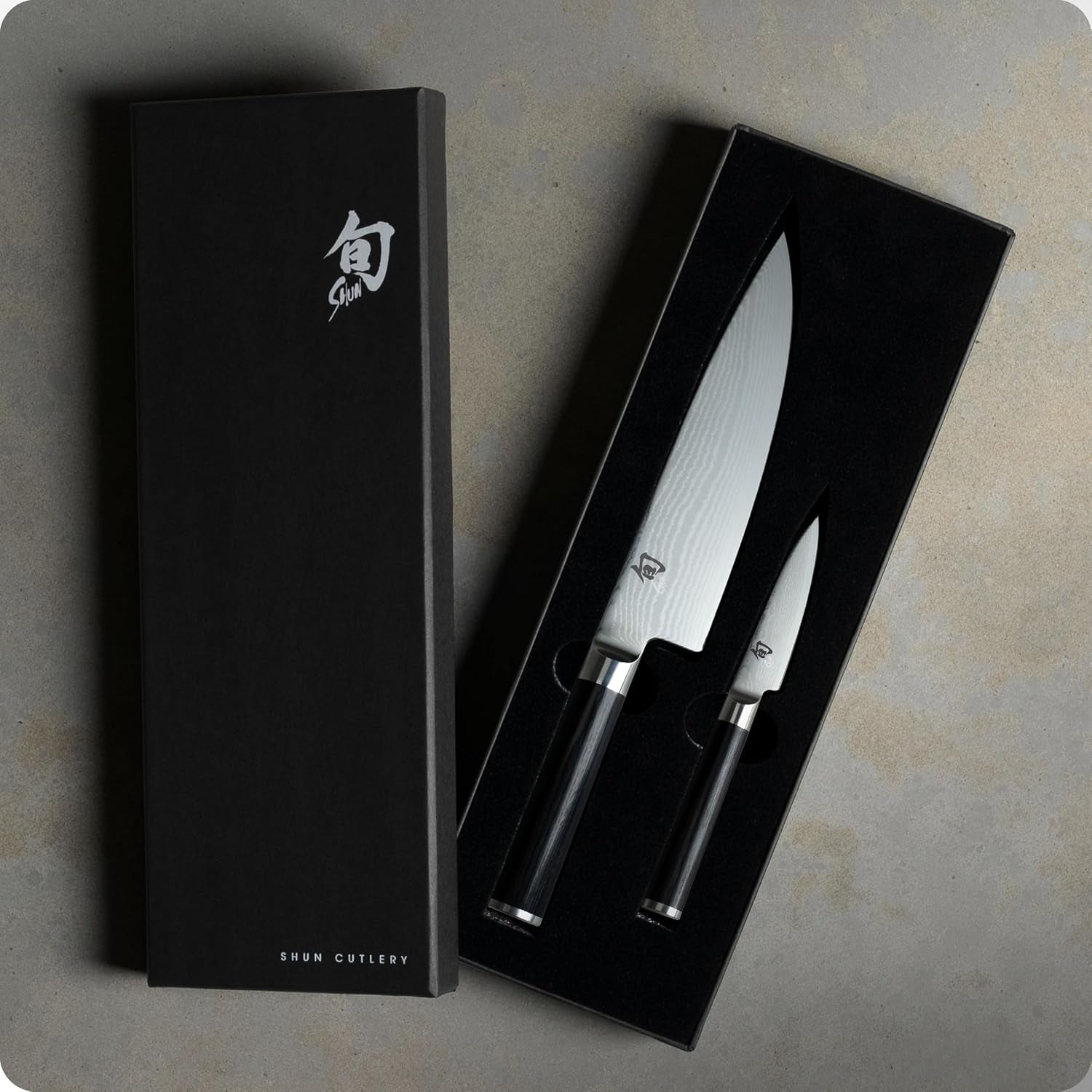 shun-classic-2-piece-starter-set-includes-8-chef-and-3-5-paring-knives-handcrafted-vg-max-core-damascus-stainless-steel-cladding-pakkawood-handle