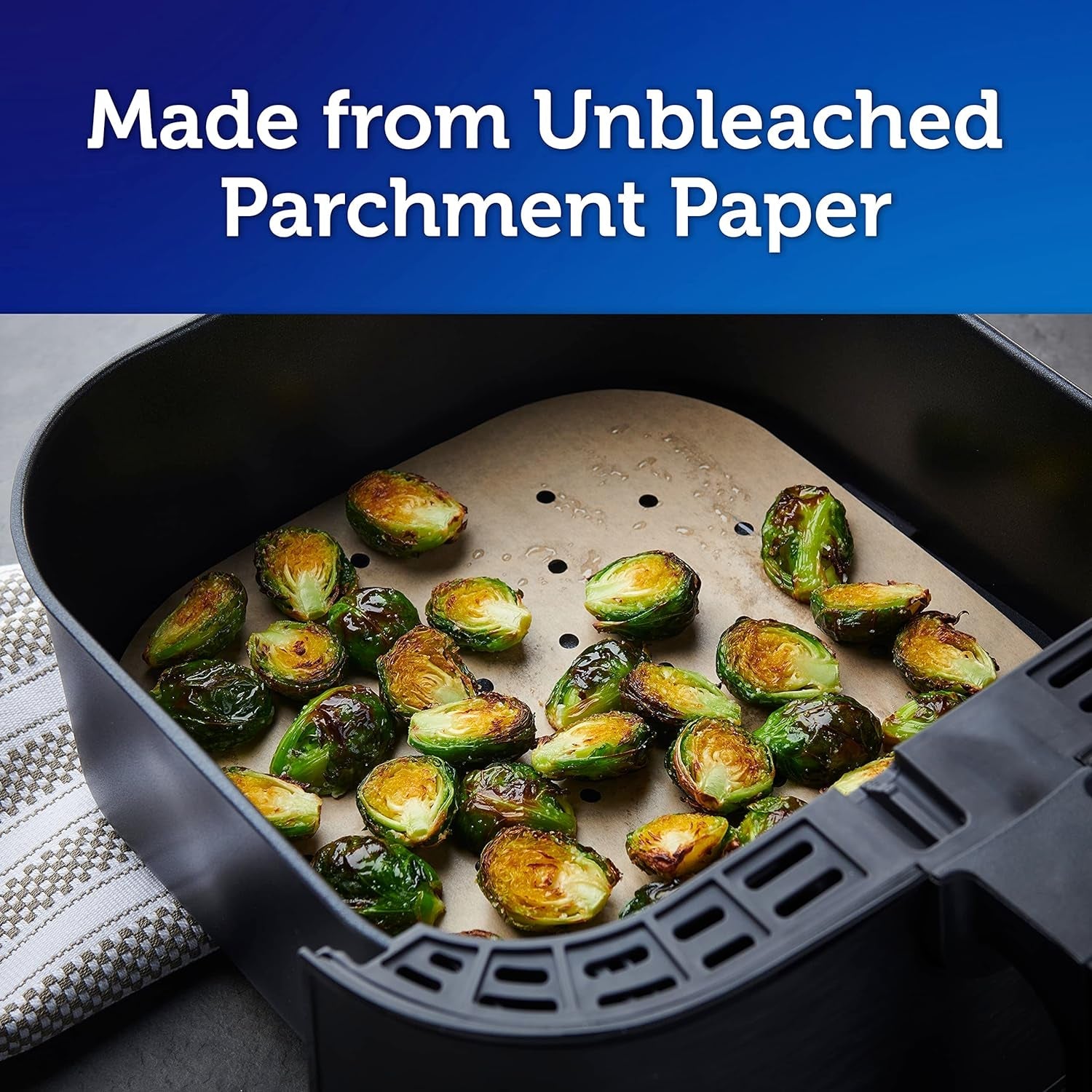 kitchens-air-fryer-liners-disposable-unbleached-parchment-paper-sheets-50-count-pre-cut-disposable-parchment-paper-sheets-fits-round-and-square-air-fryers-safe-up-to-400f-perforated-for-better-airflow