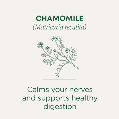 Organic, Chamomile Tea - Supports Stress Relief and Relaxation - Kosher, Non-Gmo, Caffeine-Free, Compostable - 16 Tea Bags | Supports Stress Relief and Relaxation, Kosher, Non-Gmo, Caffeine-Free, Compostable3