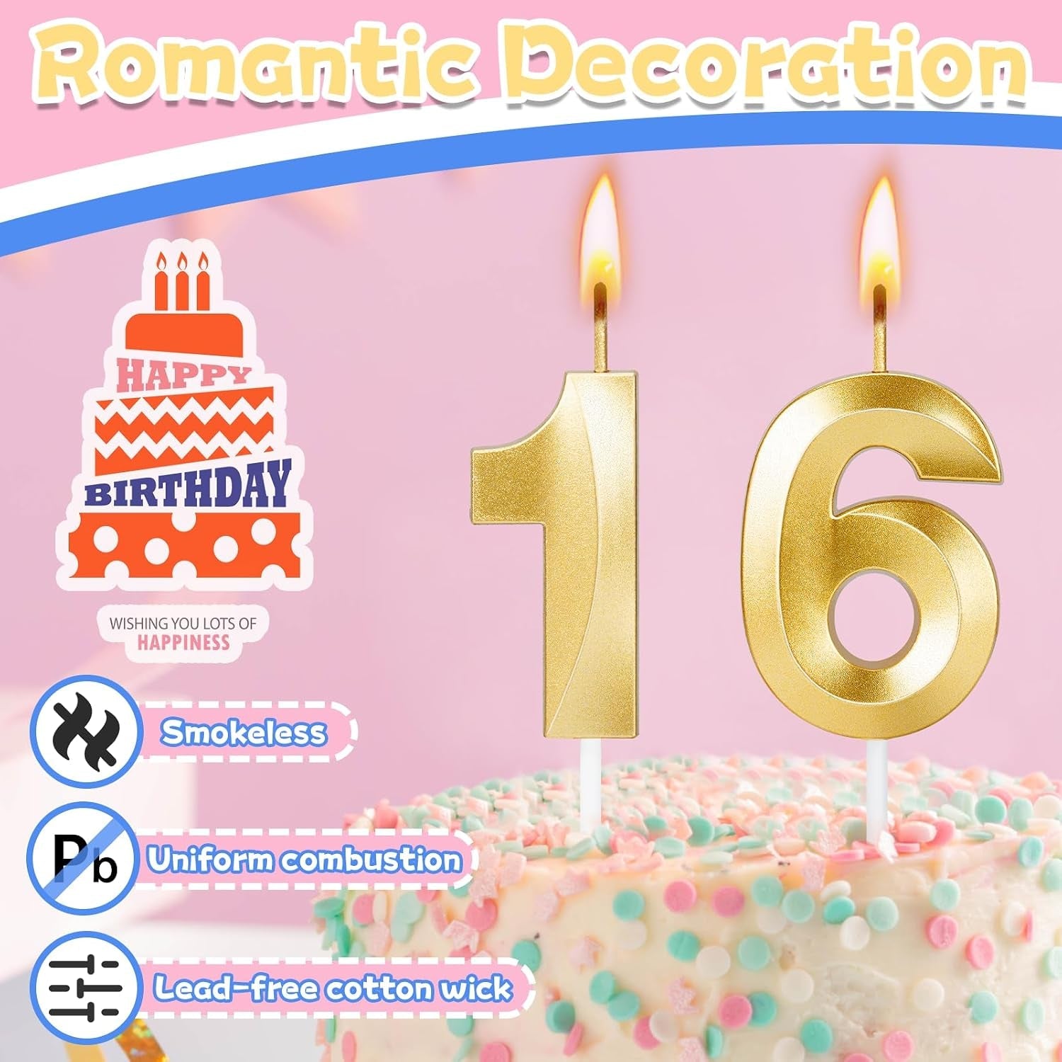 sweet-16-birthday-decorations-gold-number-16-candles-for-cake