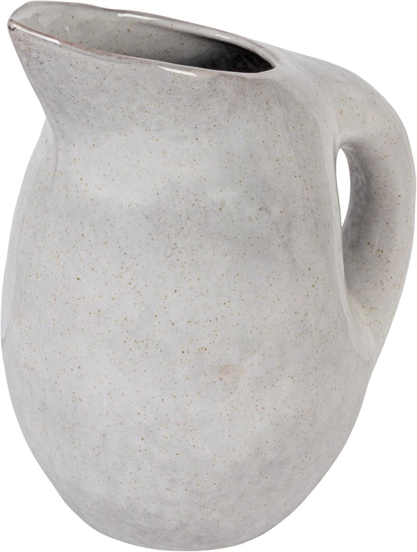 Neutral Reactive Glaze Stoneware Pitcher1