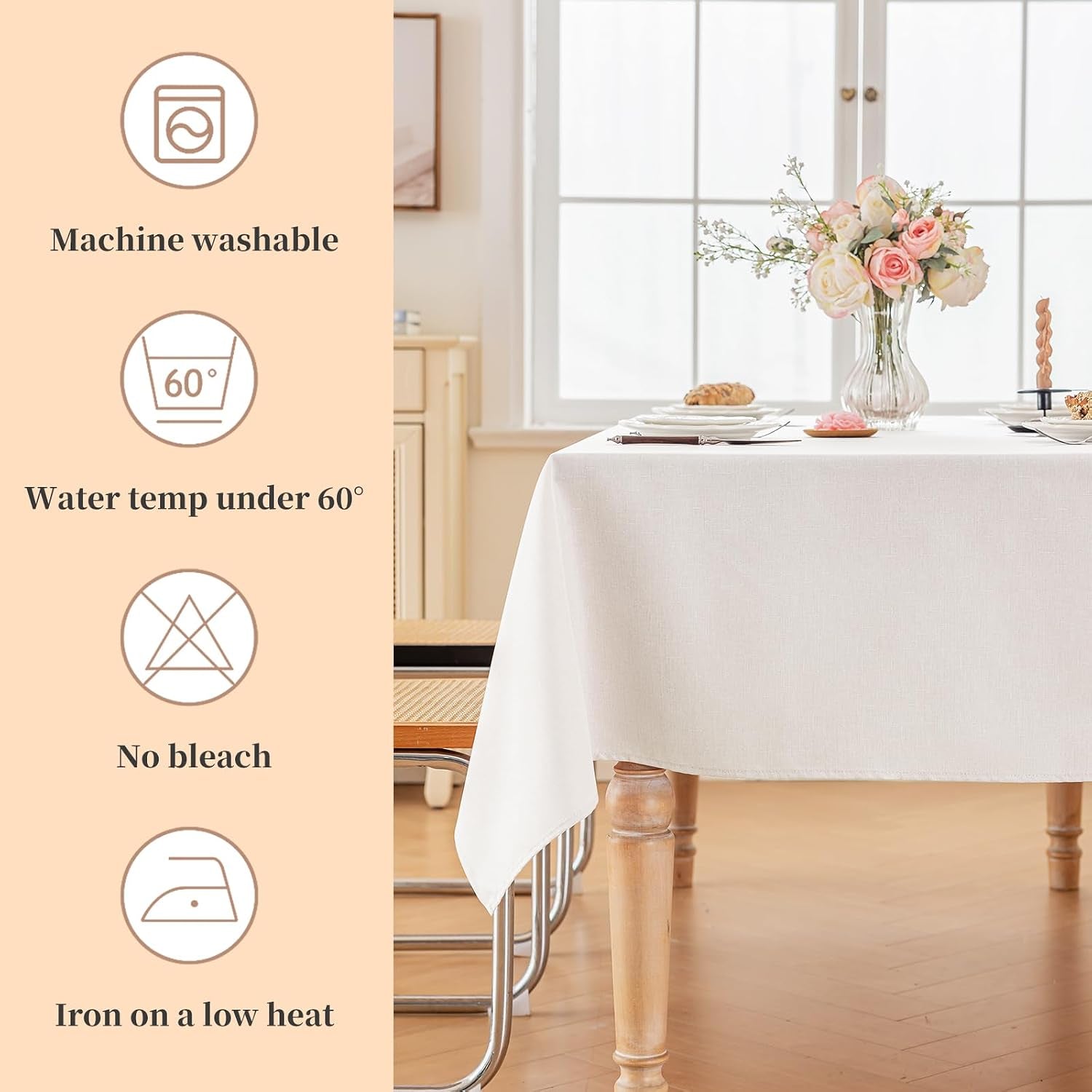 textured-table-cloth-for-rectangle-tables-60-75-inch-waterproof-linen-table-cloth-spill-proof-and-wrinkle-free-table-cover-for-dining-table-farmhouse-kitchen-parties-and-holidays-ivory-white