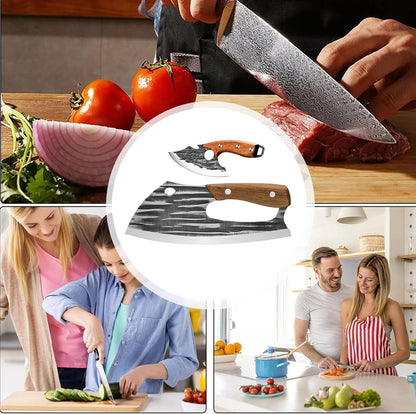 Kitchen Cleaver 2 Pieces Cutter Tool for Chicken7