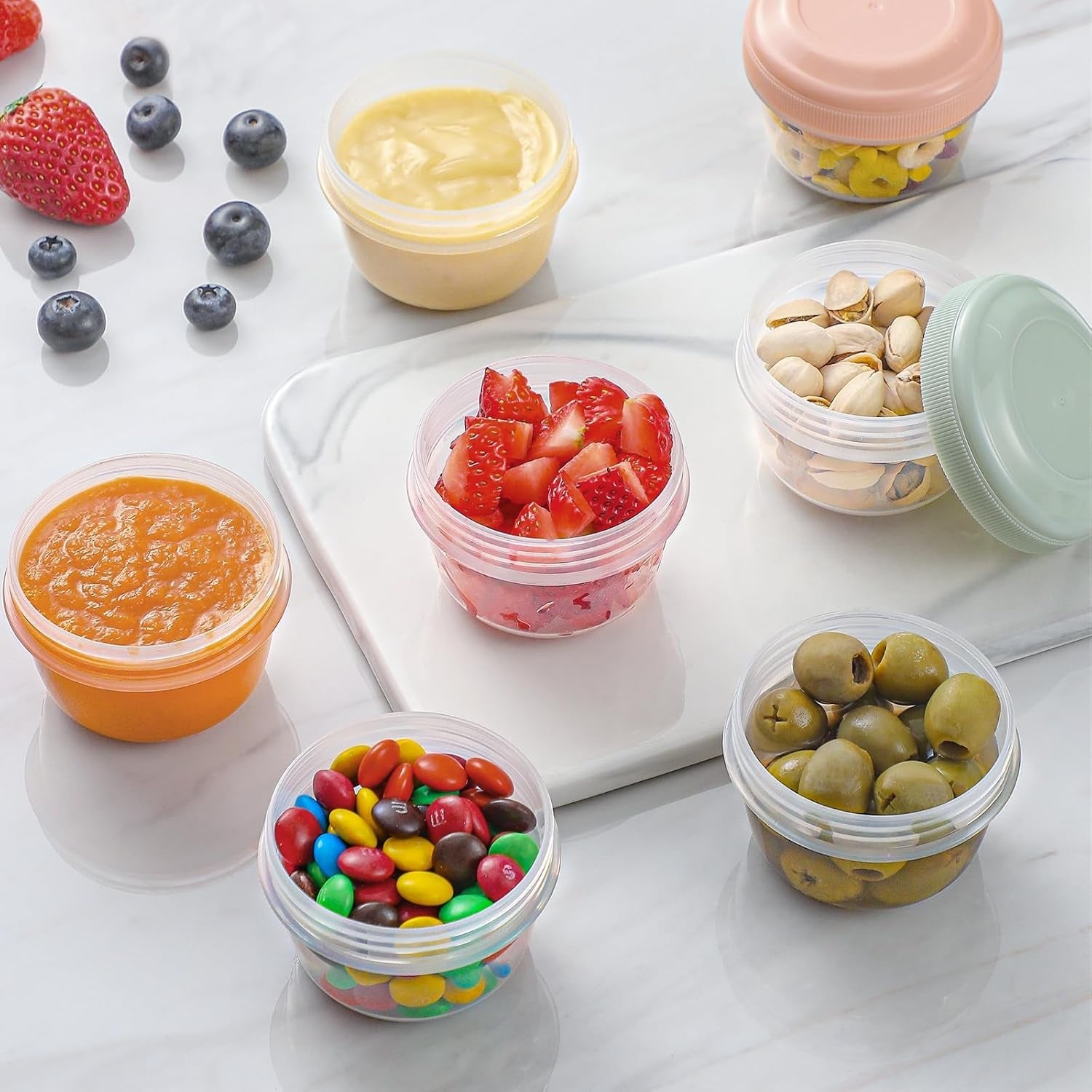 16-pack-4-oz-small-containers-with-lids-reusable-plastic-jars-for-snack-and-puree-salad-dressing-container-to-go-deli-containers-freezer-baby-food-containers-dishwasher-safe-bpa-free