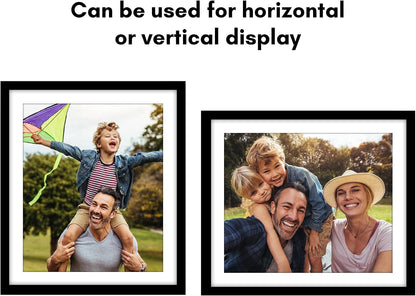24X28 Poster Frame - Matted to 20X24 - Engineered Wood - Black4