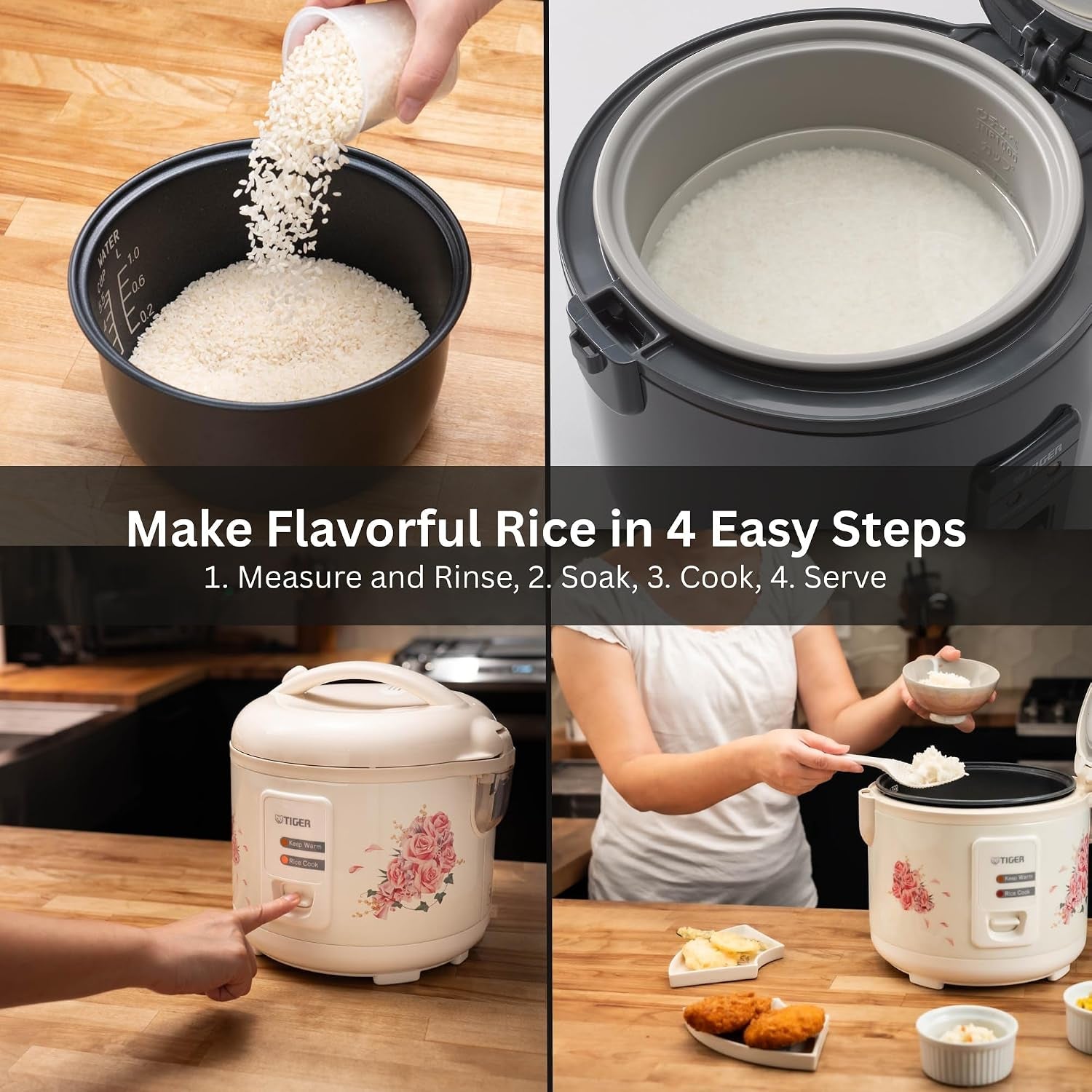jaz-a10u-lf-5-5-cup-capacity-white-rice-cooker-with-non-stick-inner-pot-retractable-power-cord-and-keep-warm-up-to-12-hours-flower