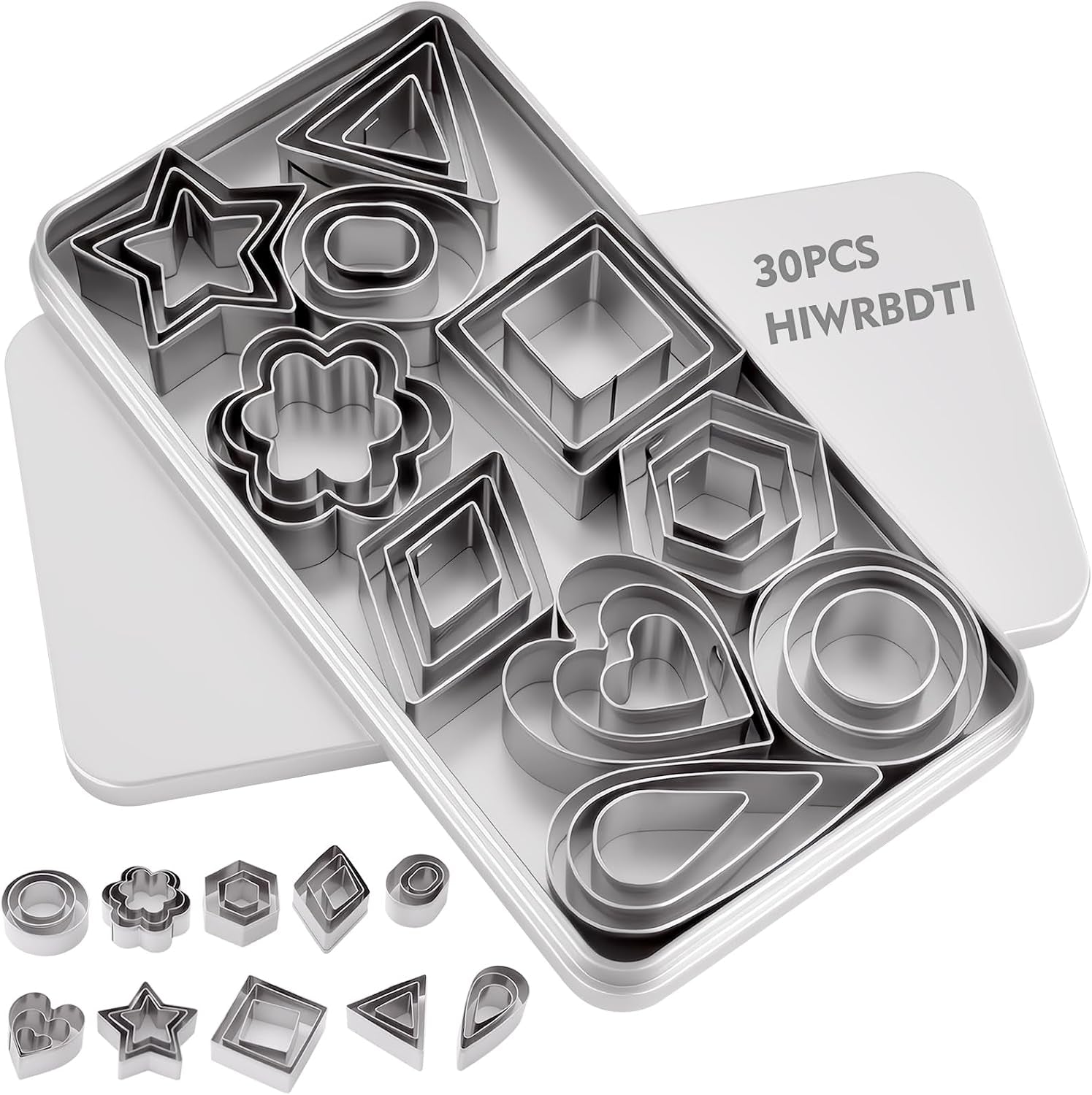 30pcs-mini-cookie-cutters-shapes-set-with-box-for-kids-small-stainless-steel-star-triangle-cookie-cutter-variety-pack-for-fruit-diy-baking-tiny-polymer-clay-holidays-daily-use
