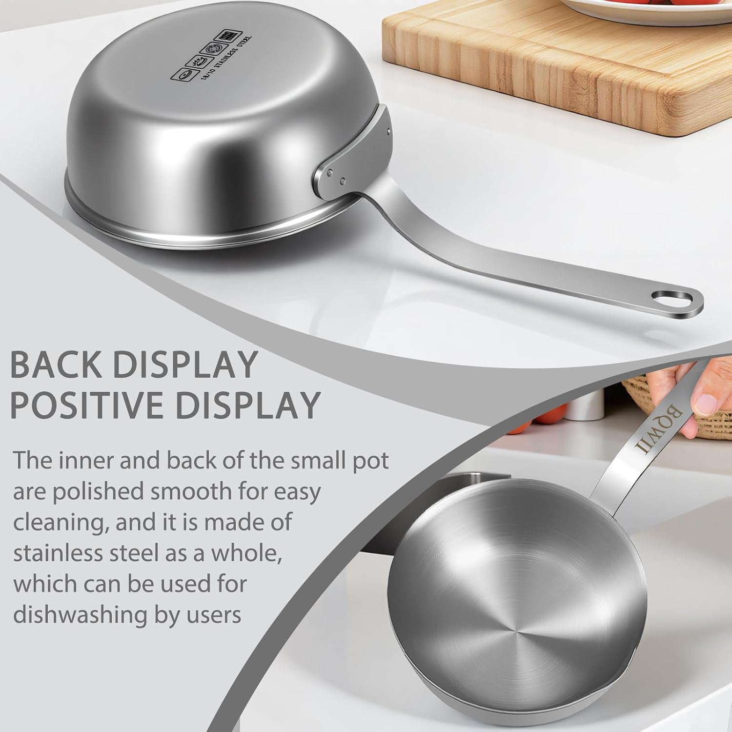 18-10-stainless-steel-butter-warmer-13-5-fl-oz-400ml-ideal-for-heating-milk-butter-sauces-baby-food-coffee-chocolate-egg-pan-compatible-with-induction-gas-stovetops