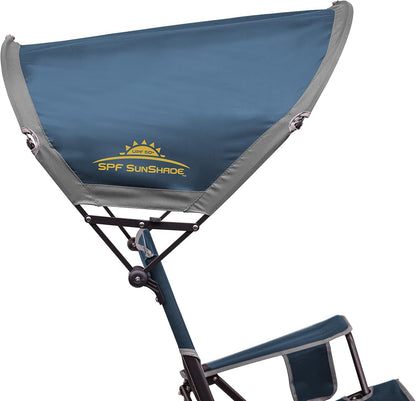 Sunshade Rocker Outdoor Rocking Chair with Canopy5