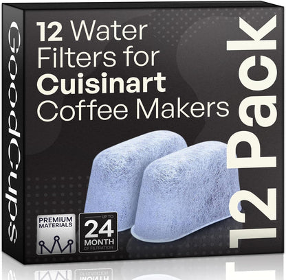 12 Pack Water Filters for Cuisinart Coffee Makers by  - Replacement Charcoal Water Filters - Fits All Cuisinart Coffee Machines1