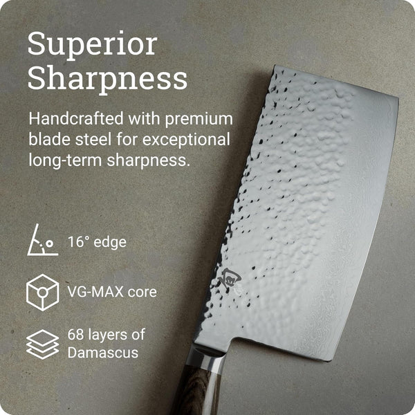 Shun Premier 7" Vegetable Cleaver3
