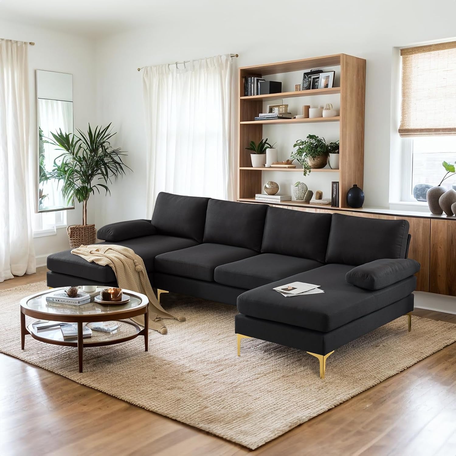 110-modern-sectional-couch-with-51-d-double-chaise-black-deep-seat-u-shaped-couch-with-removable-pillows-metal-legs-comfy-4-seat-sofas-for-living-room-linen-fabric