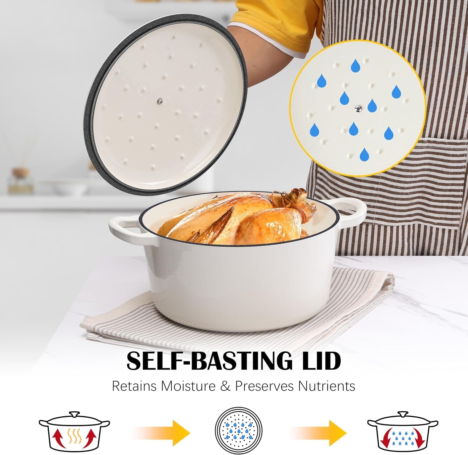 enameled-dutch-oven-pot-for-bread-baking-6qt-enameled-cast-iron-cookware-with-self-basting-lid-sourdough-bread-baking-supplies-heavy-duty-casserole-pot-dual-handles-white