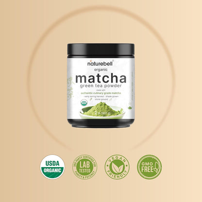 Organic Matcha Green Tea Powder, 2 Pounds | Unsweetened with Zero Sugar, Culinary Grade, Potent Early Harvest, Fine Stone Ground – Vegan, All Purpose, Great for Matcha Latte3