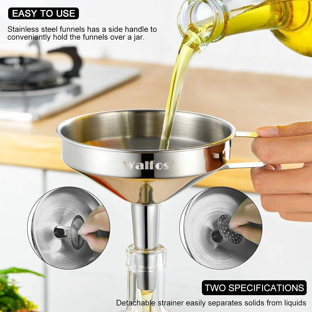 stainless-steel-funnel-3-pack-kitchen-funnel-with-2-removable-strainer-1pcs-cleaning-brush-perfect-for-transferring-of-liquid-oils-jam-dry-ingredients-powder