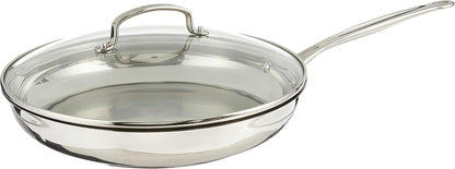 12 Inch Skillet with Glass Cover, Chef'S Classic Collection, 722-30G1