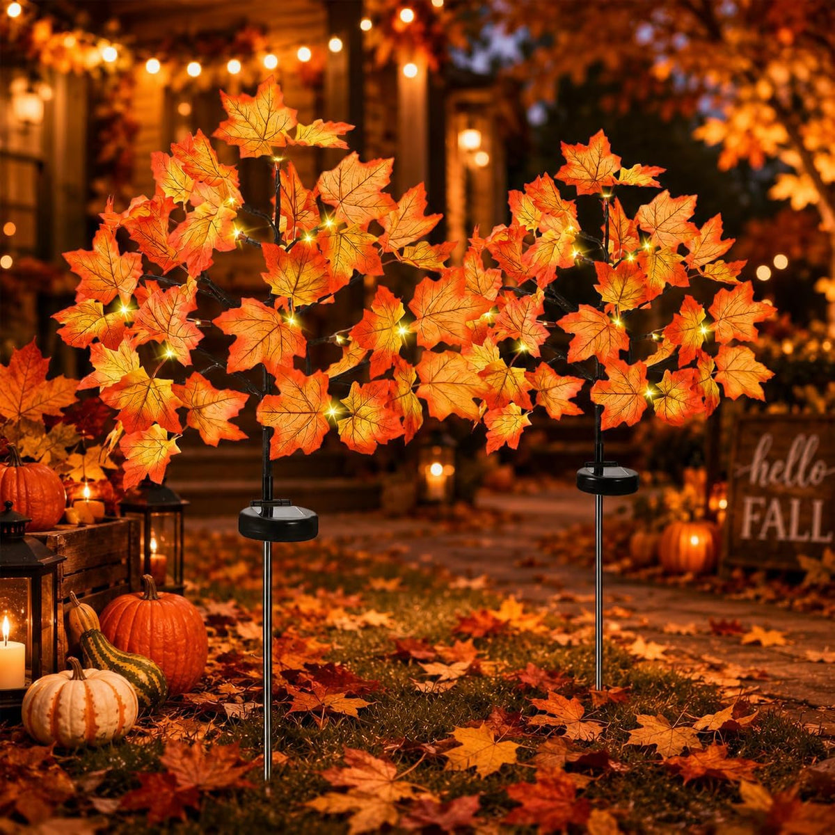 fall-decorations-outdoor-solar-lights-2pcs-thanksgiving-lights-40led-80-maple-leaves-stake-light-waterproof-8-lighting-modes-for-autumn-patio-garden-yard-outside-halloween-thanksgiving-decorations