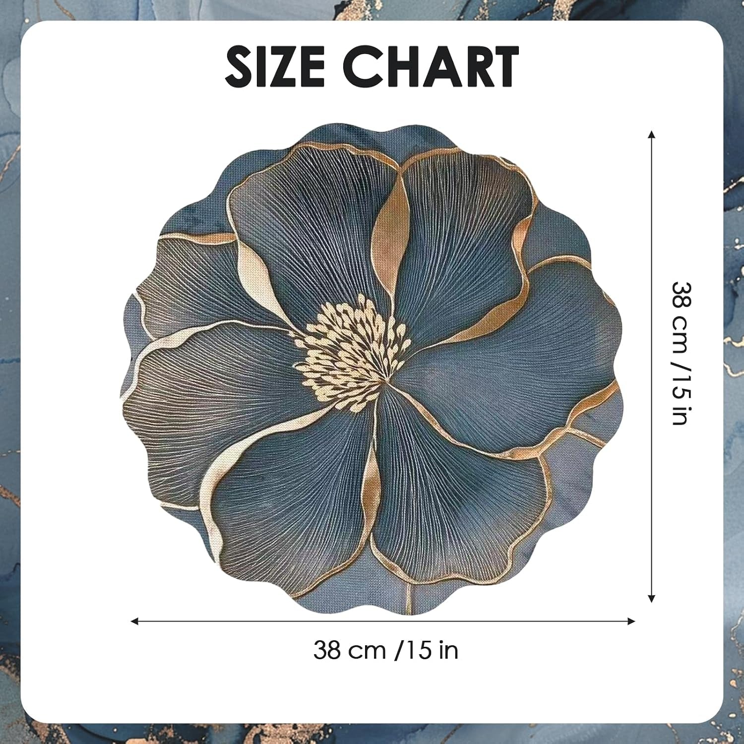 set-of-4-cotton-linen-placemats-15-in-round-luxury-scalloped-flower-leaves-embroidered-cloth-wrinkle-free-floral-table-mats-for-dining-dinner-holiday-decoration-tabletop-home-kitchen-blue