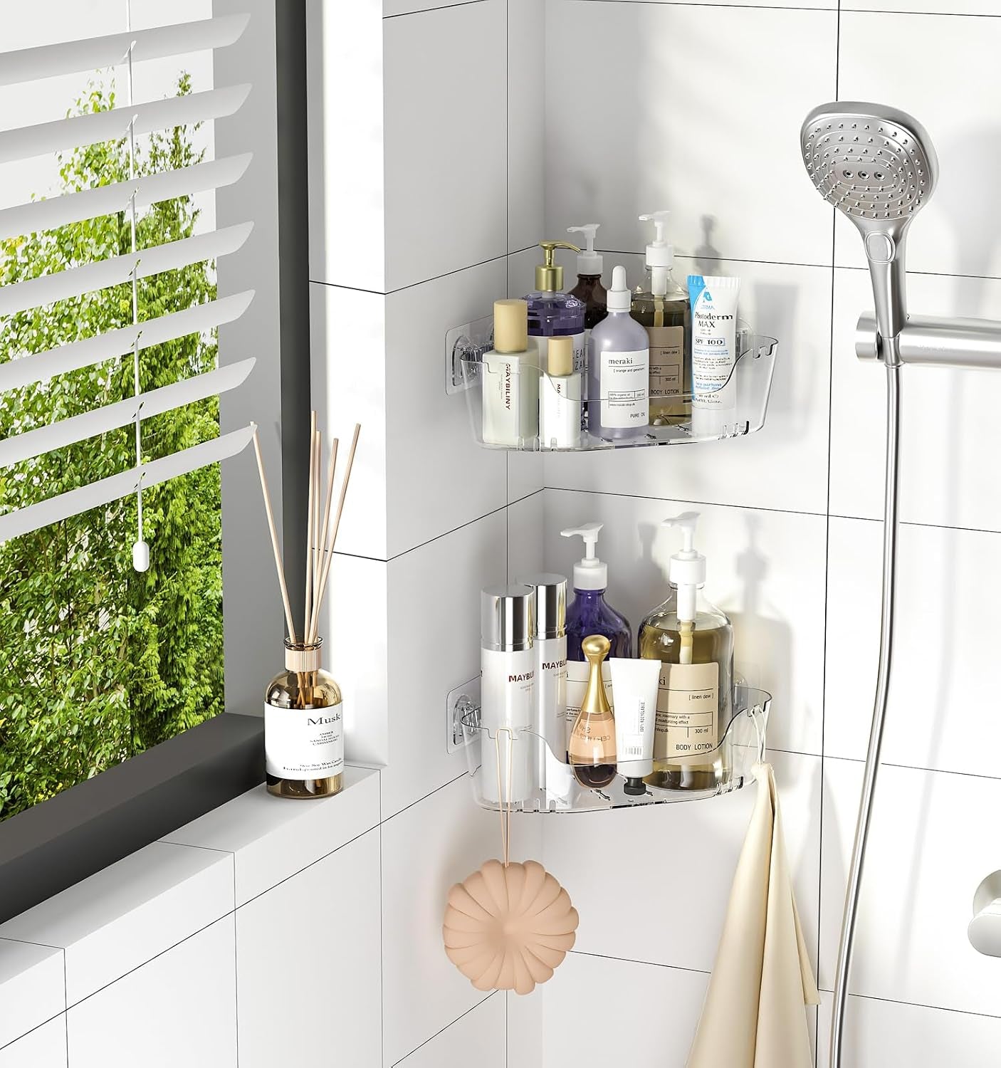 corner-shower-caddy-3-pack-clear-acrylic-bathroom-organizer-caddy