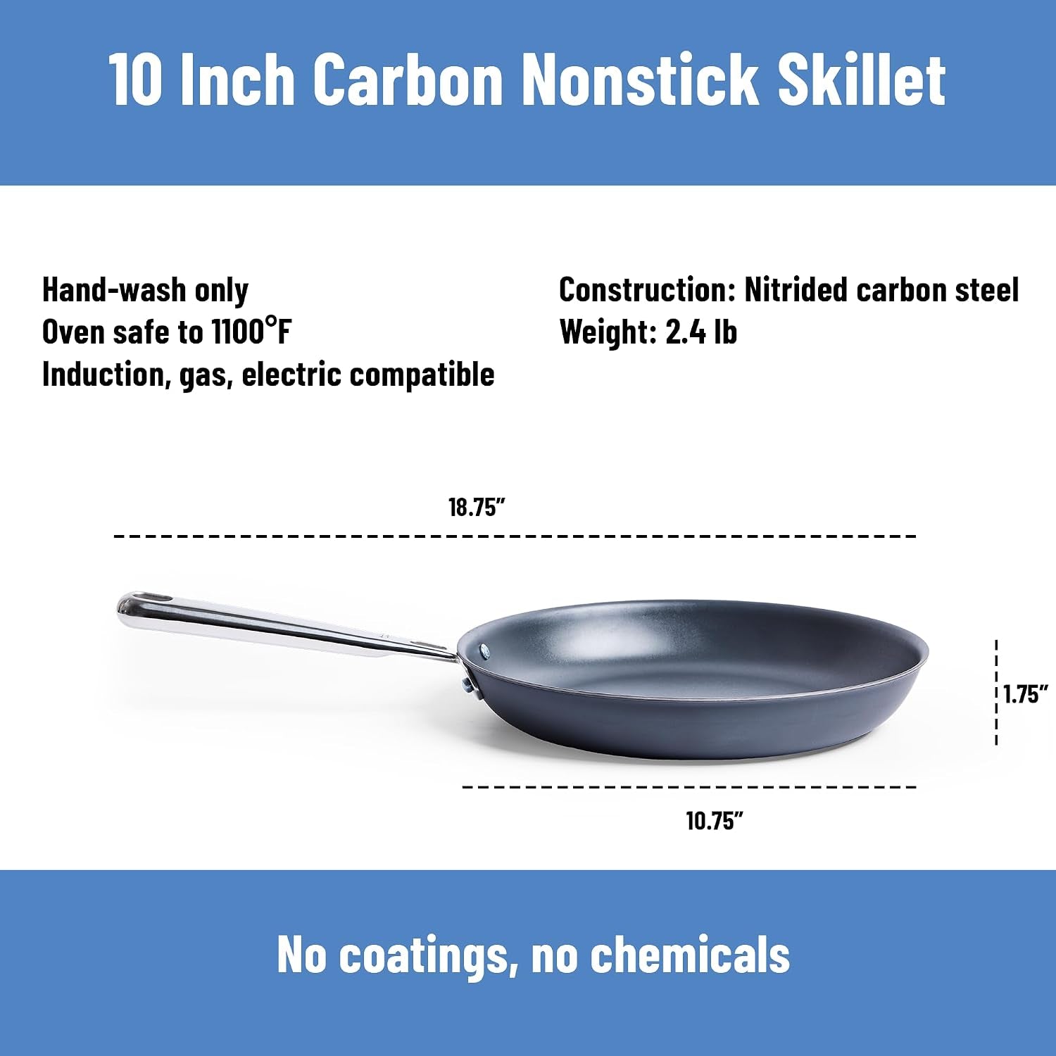 carbon-nonstick™-skillet-nitrided-carbon-steel-professional-alternative-to-teflon-1100-f-high-heat-ready-easy-release-induction-oven-grill-safe-10-inch