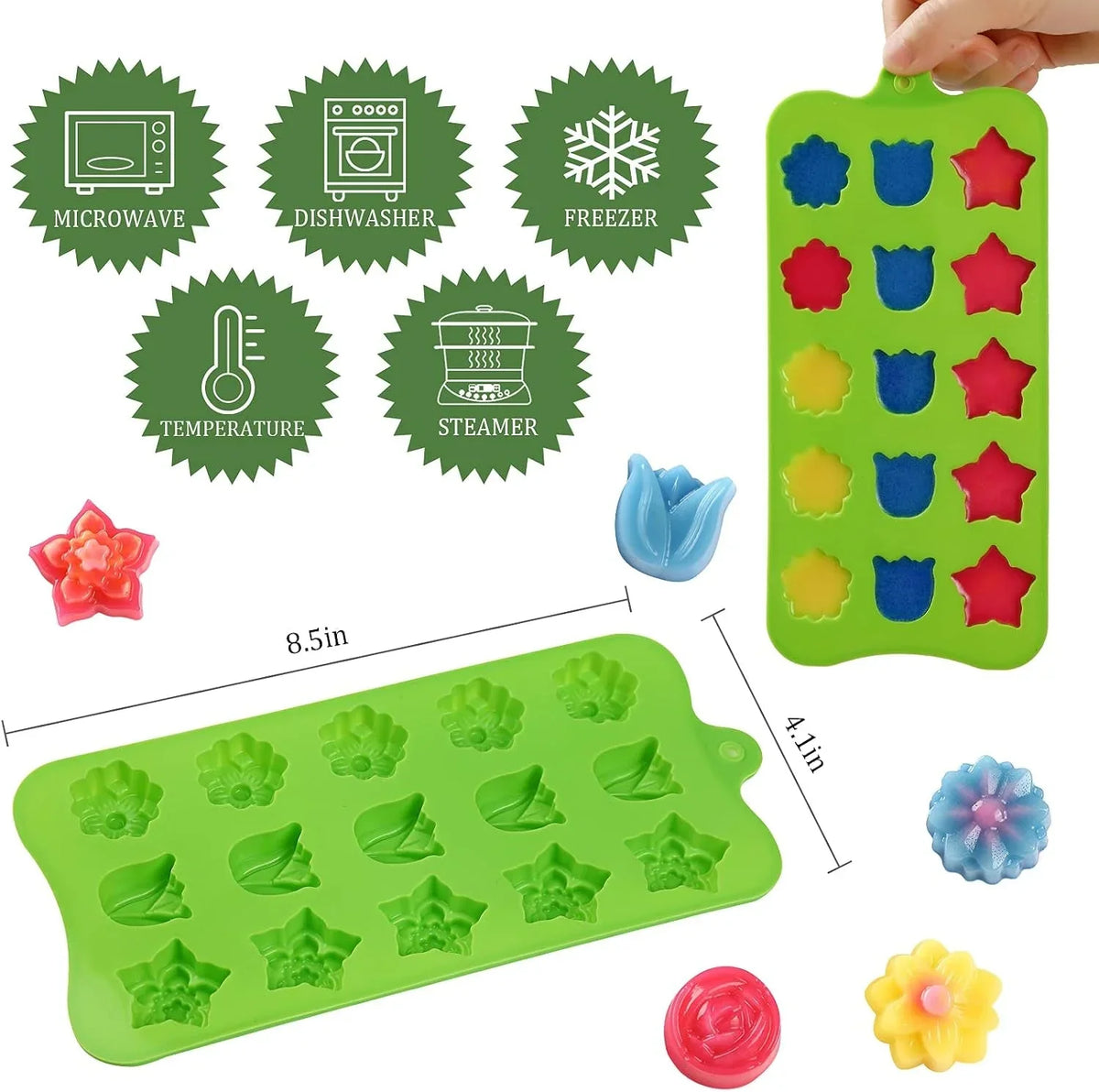 flower-shape-chocolate-candy-molds-set-heart-the-stars-the-rose-flowers-in-combination-15-cavity-silicone-baking-mold-ice-cube-tray-wedding-festival-parties-and-diy-crafts-6pcs