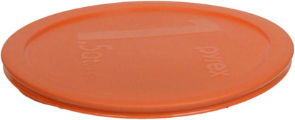 323 1.5-Quart Glass Mixing Bowl & 323-PC Orange Lid - Made in USA4