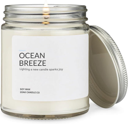 Ocean Candle - Beach Candle - Ocean Themed Candles - Summer Candles for Home - Home Scented - Hand-Poured (7Oz.)1
