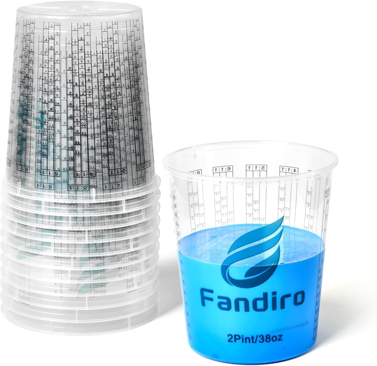 38-ounce12-pack-paint-mixing-cups-accurate-measurements-in-ratios-plastic-graduated-measuring-cups-perfect-for-paint-resin-epoxy-acrylic-pigments-art-diy