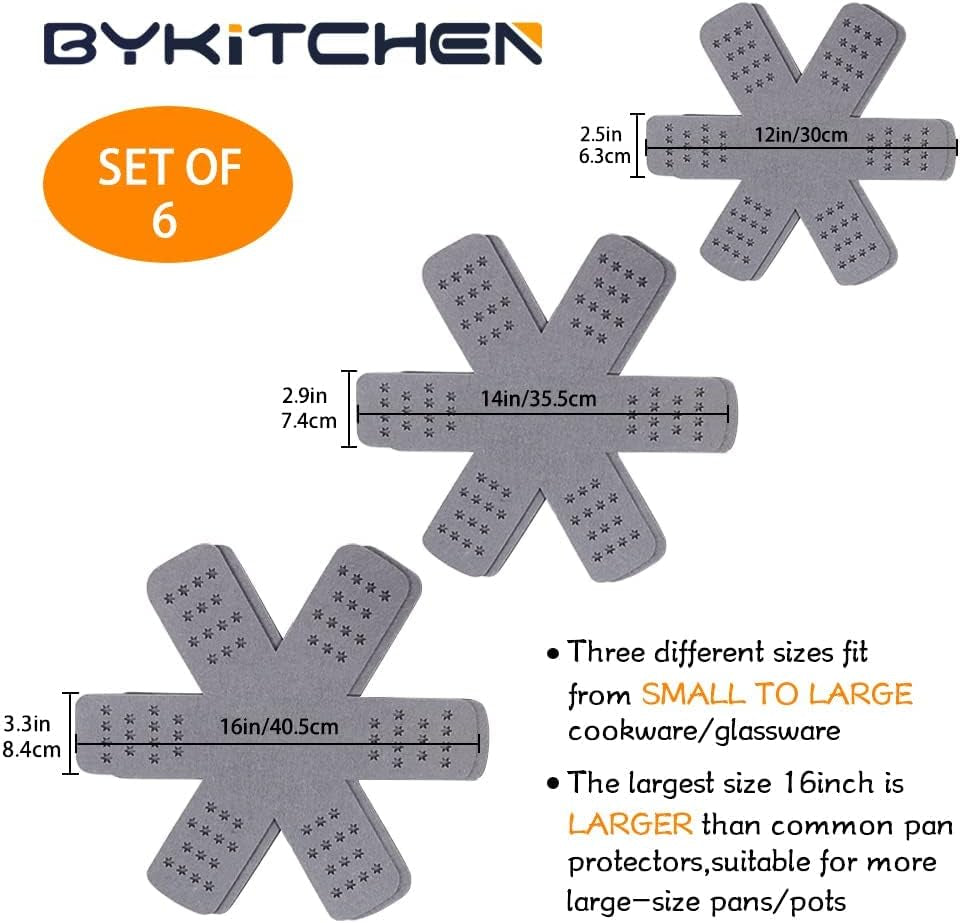 pan-and-pot-protectors-larger-thicker-pan-protectors-with-stars-set-of-6-and-3-different-sizes-pot-protectors-for-stacking-and-protecting-your-cookware-6-piece-cookware-dividers-with-stars-protect-pans-pots-bowls-and-dishes-from-scratches-and-chipping-when-stacked-or-stored