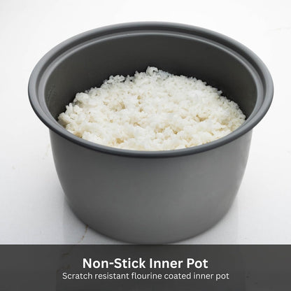 JNP-S18U-US 10 Cup Capacity White Rice Cooker with Non-Stick Inner Pot, Retractable Power Cord, and Keep Warm up to 12 Hours (Urban Satin)3