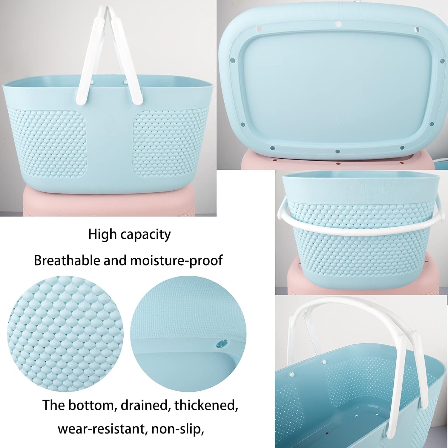 portable-plastic-shower-caddy-basket-organizer-with-handles-blue