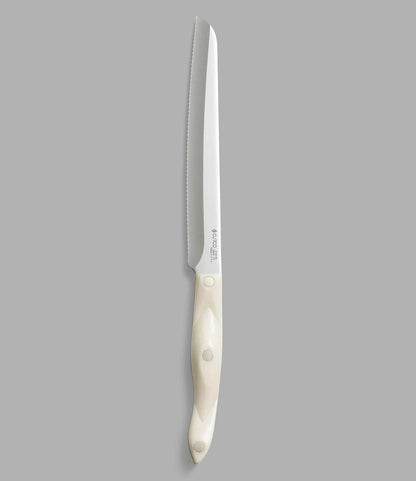 Model 3729 White (Pearl) Santoku-Style Carver with 8.2" Double-D Serrated Edge Blade and 5.5" Handle1