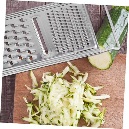 2Pcs Functions in Kitchen Grater Tool Slicer Shredder Peeler Stainless Steel for Potatoes Carrots8