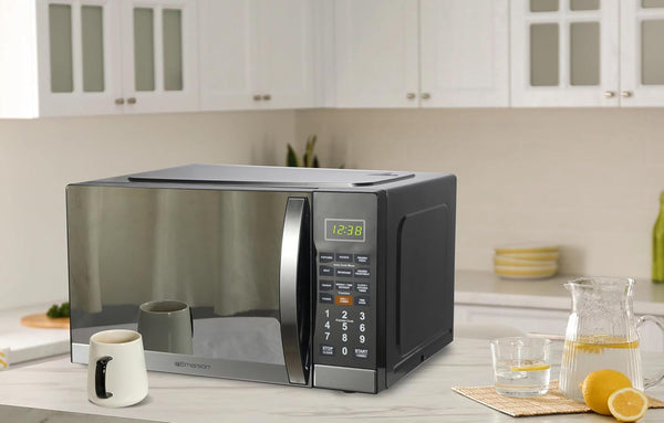 MWG1191SB 1.1 Cu. Ft. Microwave with Built-In Grill Function, 1100W Power, Stainless Steel, LED Timer Display, 11 Power Levels, 9 Preset Cooking Options, Removable Glass Turntable, Child Lock8