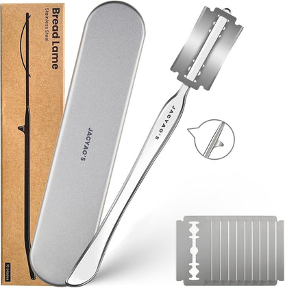 Stainless Steel Bread Lame, Sourdough Scoring Tool, 10 Blades1