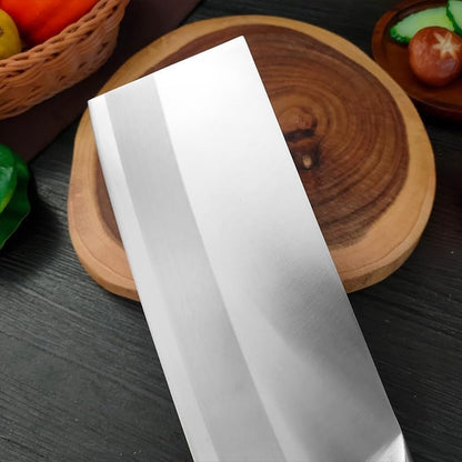 Meat Cleaver, 8 Inch Home Kitchen Slicing and Meat-Cutting Knife Chinese-Style Stainless Steel Sashimi Knives4