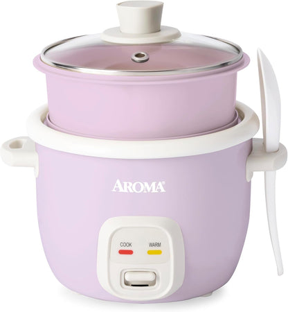 ® Corecoat Rice Cooker with Pop-Up Food Steaming Basket (4 Cups Cooked, 2 Cups Uncooked, 1 Qt)1