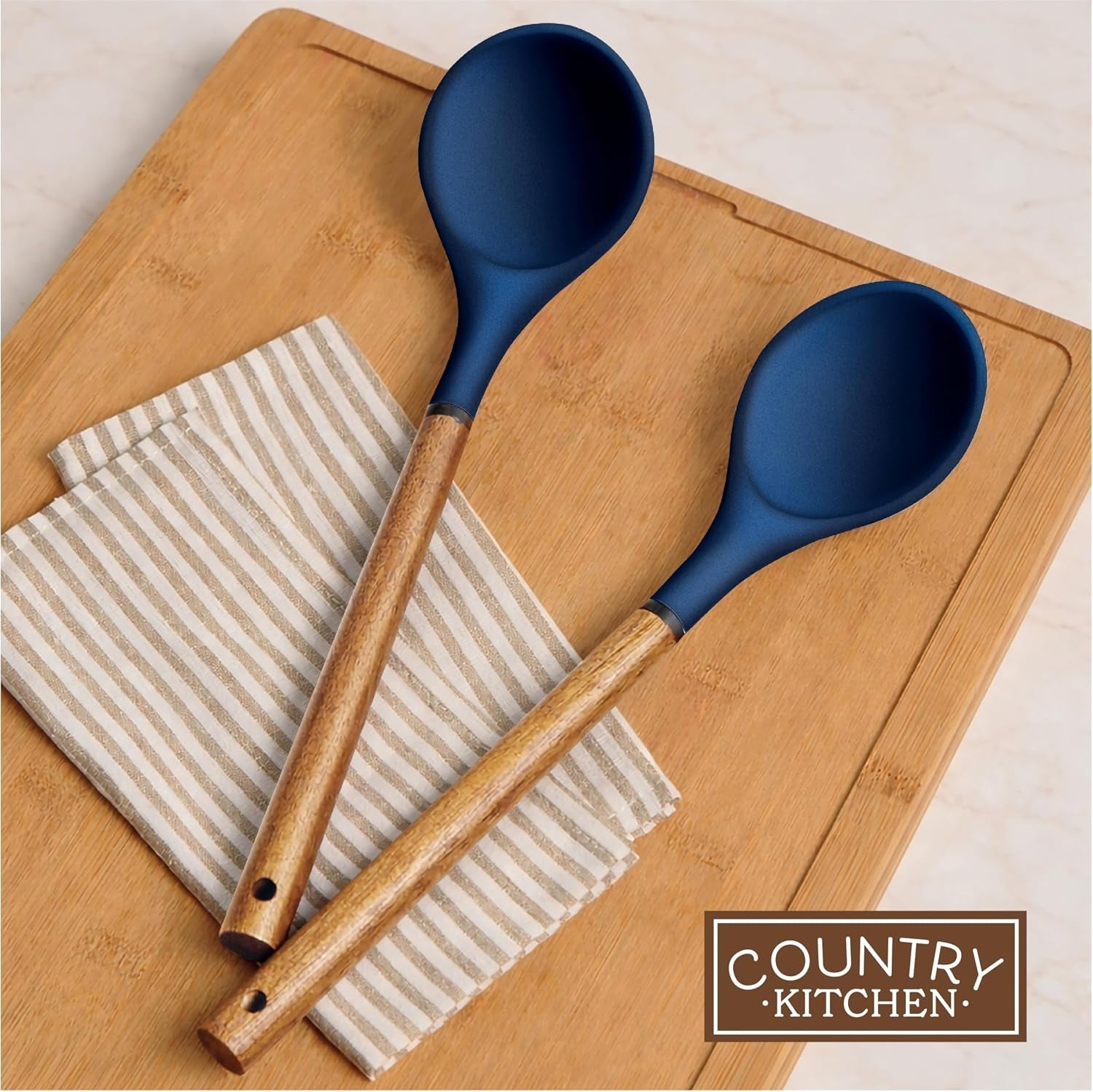 non-stick-silicone-utensil-set-with-rounded-wood-handles-for-cooking-and-baking-8-piece-set-navy