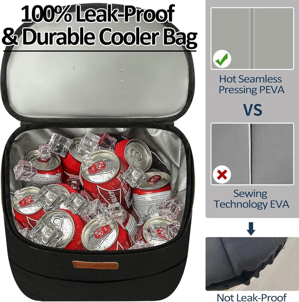 Camping Cooler Backpack Insulated Waterproof | 33 Cans, 45 Cans, Leakproof, Soft Backpack Cooler for Men Women, Portable Cooler Bag for Travel, Picnic, Beach2