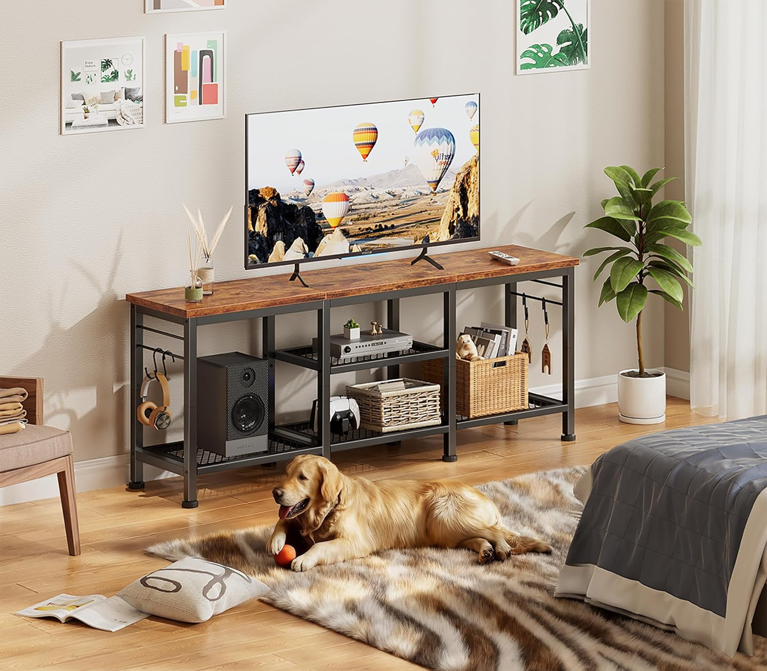 tv-stand-for-tvs-up-to-55-inch-entertainment-center-with-open-storage-shelves-media-console-table-with-soundbar-shelf-for-living-room-bedroom-rustic-brown