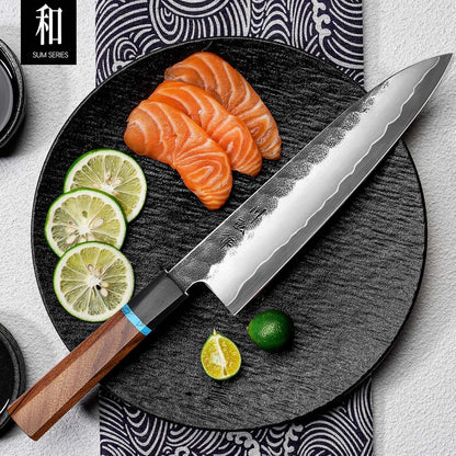 8.27 Inch Japanese Chef Knife, Hand-Forged VG10 for Precise Cuts2