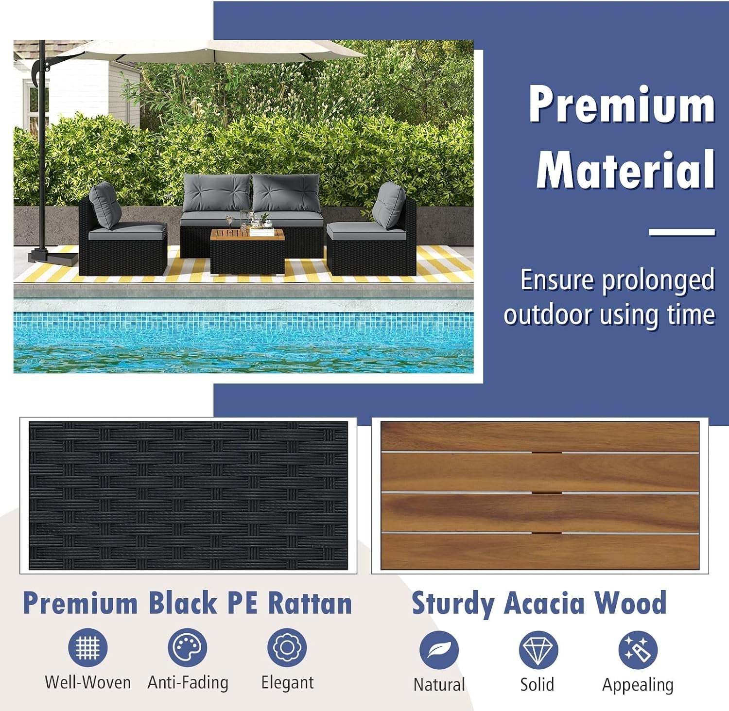 5-pieces-wicker-patio-furniture-set-outdoor-4-armless-rattan-sofa-coffee-table-set-with-cushions-acacia-wood-tabletop-sectional-patio-conversation-set-for-lawn-yard-poolside-grey