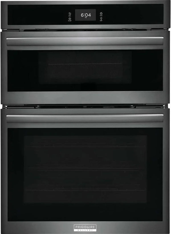 Gallery 30 in Electric Built-In Wall Oven & Microwave Combination W/Total Convection, Smudgeproof Black Stainless Steel1