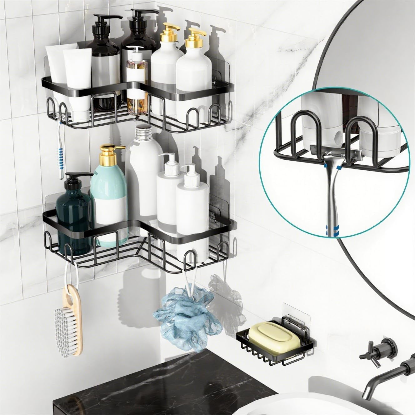corner-shower-caddy-shelf-organizer-rack-self-adhesive-black-bathroom-shelves-basket-home-wall-shower-inside-organization-and-storage-decor-rv-accessories-first-apartment-essentials