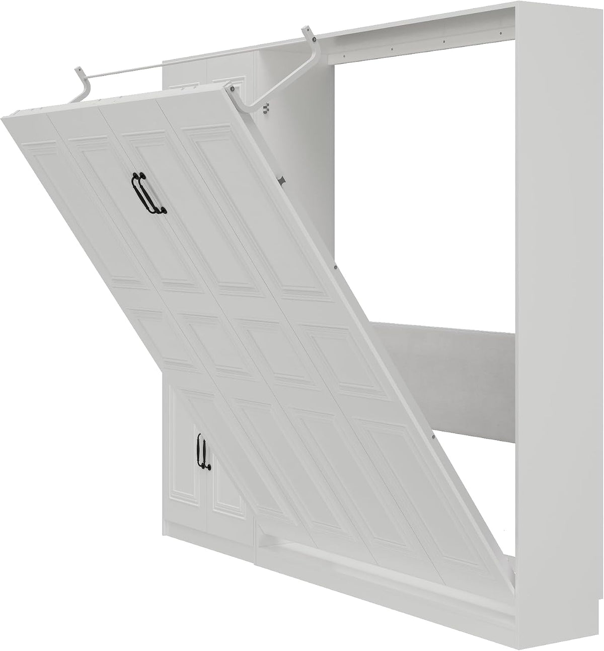 queen-murphy-bed-with-1-storage-cabinet-padded-headboard-concealed-vertical-wall-bed-featuring-hydraulic-struts-skirting-groove-securing-straps-suitable-for-guest-room-studio